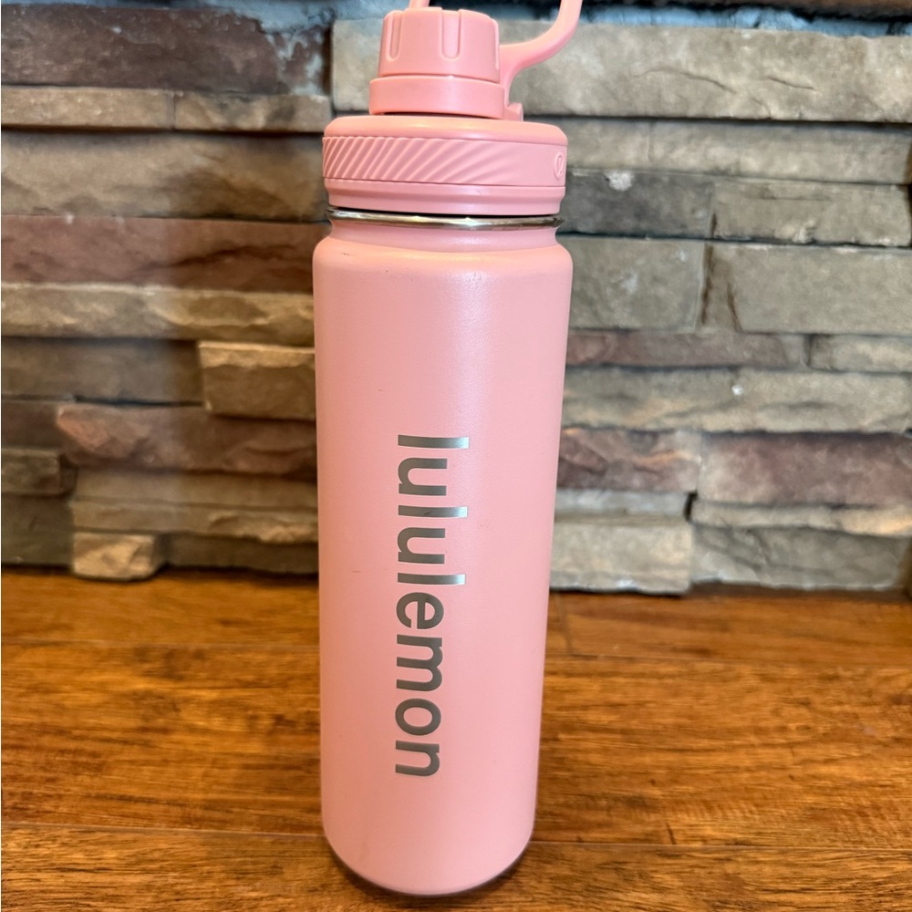 lululemon athletica Pink Water Bottle